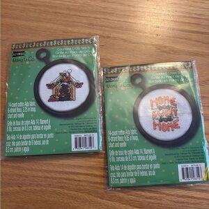 2 Studio 18 Mary & Co. Counted Cross Stitch Kits New Sealed  Crafty